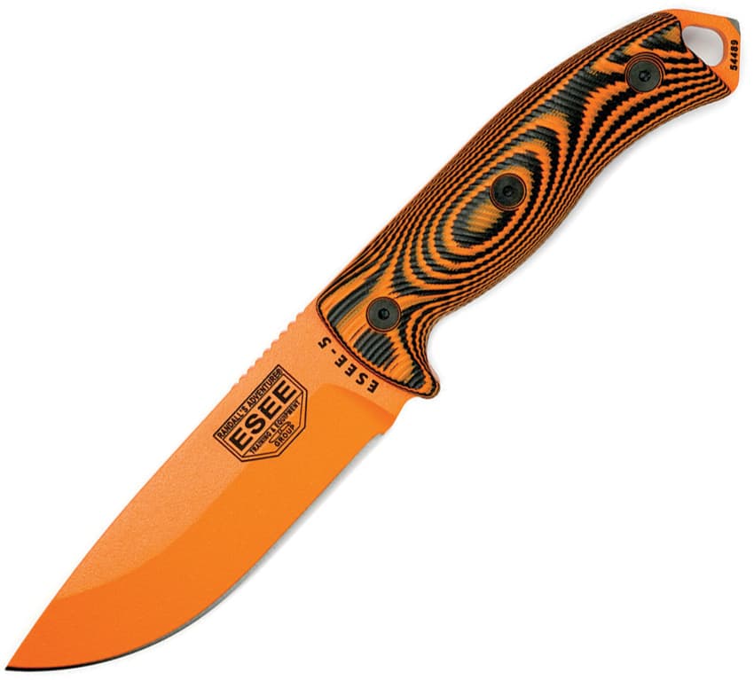 Model 5 Fixed Blade Orange