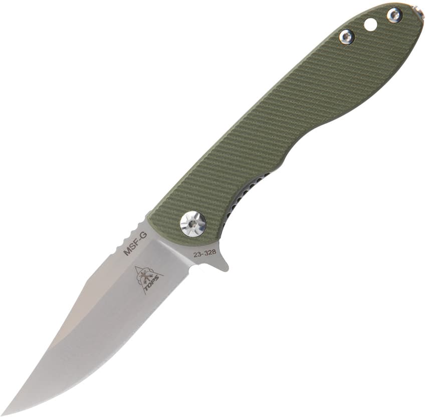 MSF Linerlock Green Elmax